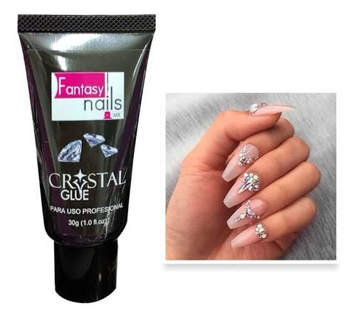 Cristal Glue Fantasy Nails Pegamento Para Piedras