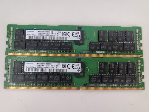 Memoria Samsung 32gb Rdimm K12s00012019ddf4b0 P/ Servidor 