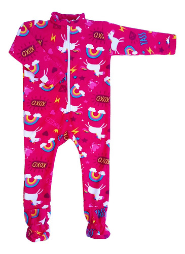 Pijama- Dormilón De Micro - Polar Talle 7 Y 8 Años