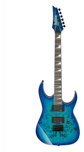 Guitarra Electrica Ibanez Azul Sombreada Grgr221pa-aqb