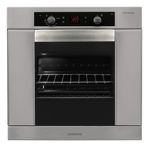 Horno A Gas Touch Longvie H6900xt C/vent. Tang. Grill Eléct. Color Acero Inoxidable