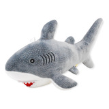 Peluche Tiburon Tintorera Gris 35 Cm