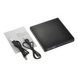 Gravador Dvd Cd Externo Portátil Usb 3.0 Slim Pc Note