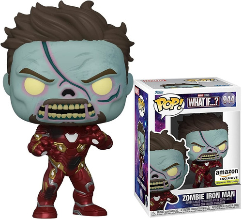 Funko Pop What If Zombie Iron Man Glows Amazon Exclusive 944