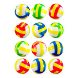 Pelota Bola Antiestrés Multicolor Mini Voleibol X12 Unidades