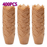 400pcs Mini Tulip Hornear Cups Cupcake Liners Para Fiesta