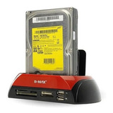 Case Hd Externo Dock Station Notebook  Sata E Ide 2,5  E 3,5