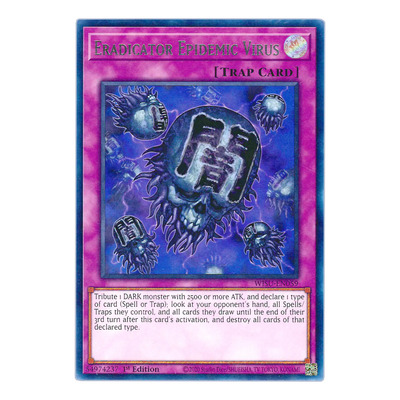 Yugi-oh! Eradicator Epidemic Virus Wisu-en059 Rare Inglés