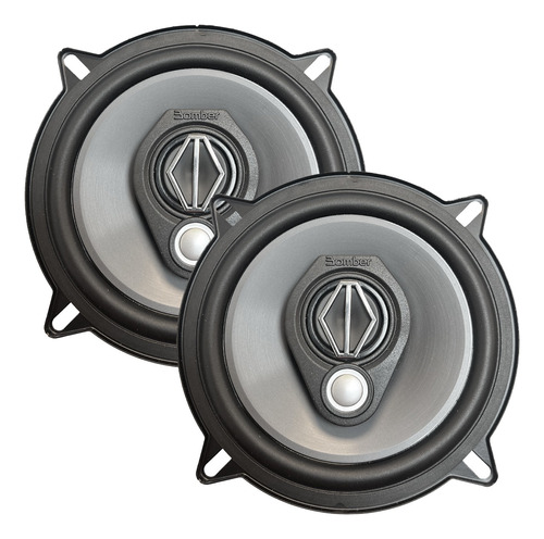 Parlantes Bomber Triaxial Universal Bbr Top 5'' 100w Rms