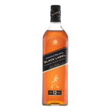 Whisky Johnnie Walker Black Label Blended Scotch 1000 Ml