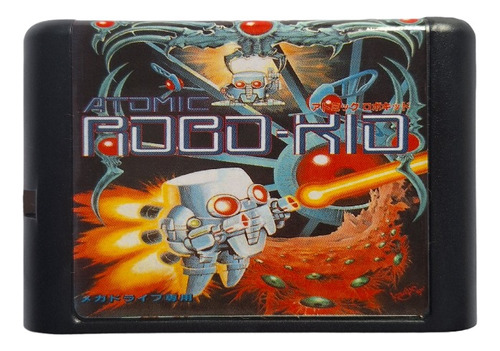 Atomic Robo Kid Robo-kid Mega Drive Genesis Tectoy Sega