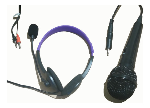 Audífonos De Diadema Con Cable + Microfono