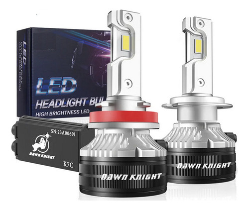 Lampada Automotiva Led K7c 4300k Dawnknight H7 (110w/par)