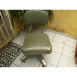 Sillón De Oficina Chromcraft Vintage. Usado Para Restaurar.