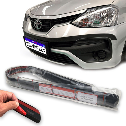 Juego Protectores Paragolpes Toyota Etios 5p 2017/2022