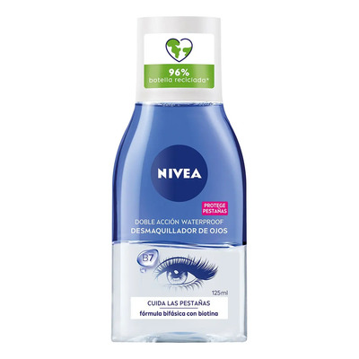 Desmaquillante De Ojos Nivea Bifásico Con Biotina 125 Ml | Meses sin interés