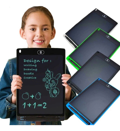 Tablet Infantil Lcd Lousa Mágica Para Desenho Interativa 8,5