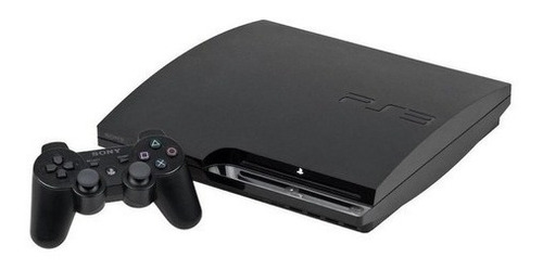 Sony Playstation 3 Slim 160gb Standard  Color Charcoal Black