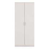 Guarda-roupa Caemmun Sleep Sleep Cor Branco De Mdp Bp Com 2 Portas Convencional