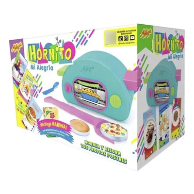 Set Mini Hornito Mis Pastelitos Hornea Y Decora Mi Alegria | Envío gratis