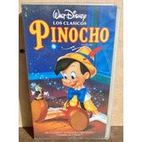 Película Vhs Pinocho Clásicos Disney Original De Colección