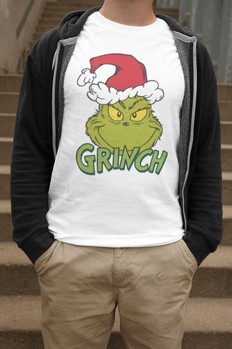 Camiseta Cine Clasico Retro Navidad El Grinch Unisex 