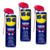 Wd40 Spray 3un Produto Multiusos Desengripa Lubrifica 500ml 