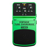 Pedal Guitarra Overdrive Behringer To800 Vintage Tube