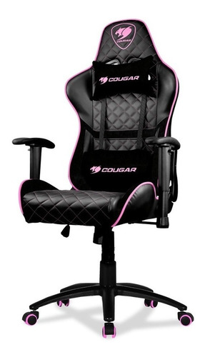 Silla Gamer Cougar Armor One  Eva Negro Con Rosa