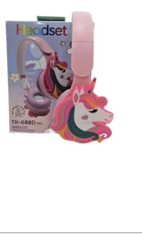 Auricular Inalámbrico Vincha Infantil Bluetooth Unicornio