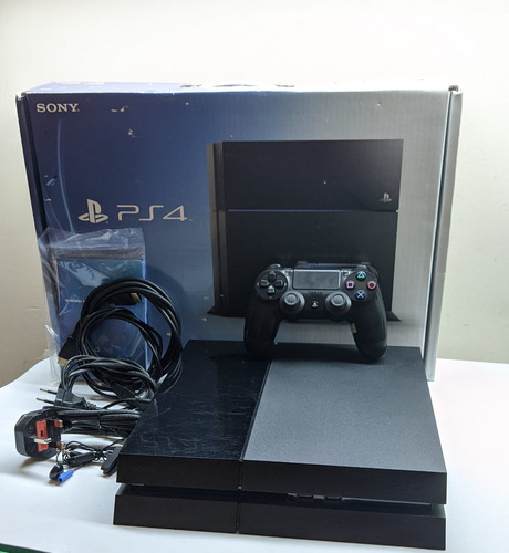 Console Ps4 (kit) Na Caixa Funcionando Perfeitamente