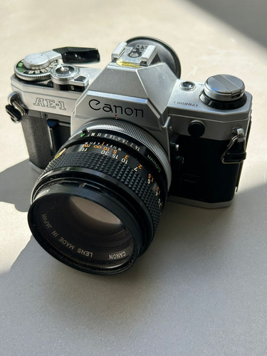 Cámar Film Canon Ae-1 