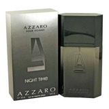 Perfume Azzaro Pour Homme Night Time For Men Edt 100ml - Original