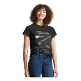 Remera Clásica Fender Telecaster Original Usa Unisex