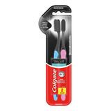 Cepillo Dental Slim Soft Black Pack X 2 Colgate