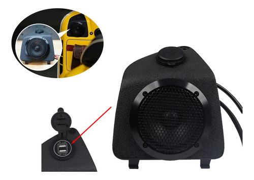 Bocinas Amplificadores De Audio Music Sound Para Vespa Gts30