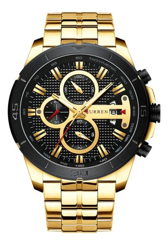 Reloj Curren 8337, Reloj Para Hombre, Cronografo + Caja Orig