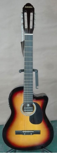 Guitarra Sakura Electro Acustica Afinador Y Funda Hot Sale !