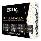 Kit Blindagem De Unhas, Esmaltação Em Gel Brilia Nails