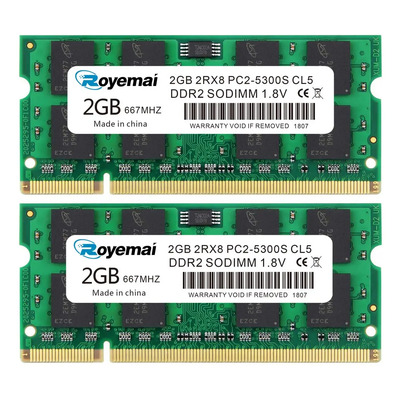 Kit De Memoria Ram D Duomeiqi De 4 Gb (2 X 2 Gb) Pc2-5300 Dd | Meses sin interés
