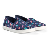 Zapatilla Alpargata Niña Toms - Cadet Blue Popsicles