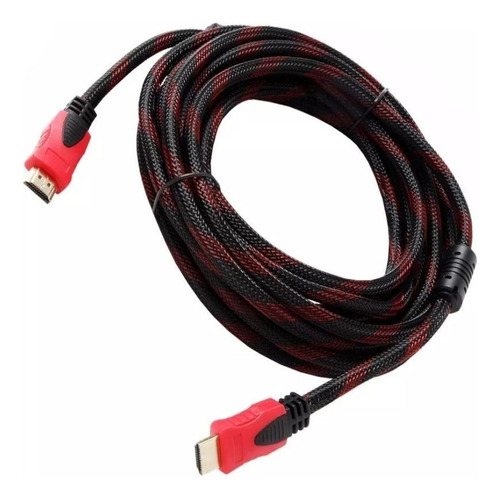 Cable Hdmi 3 Metros Doble Filtro Mallado Punta Dorada