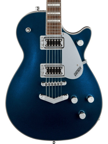 Guitarra Eléctrica Gretsch Electromatic G5220 Jet Bt Zafiro Color Azul Oscuro Orientación De La Mano Diestro