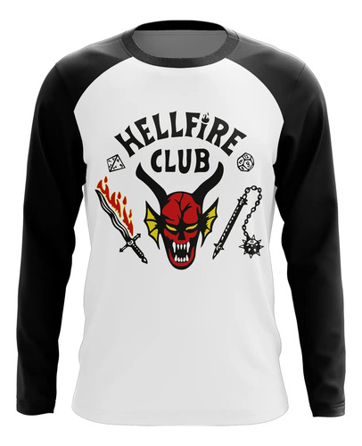 Playera Sublimada Hellfire Club Custom Infantil | Meses sin interés