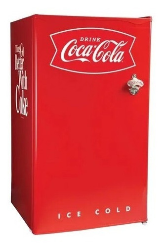 Frigobar Retro Coca Cola 3.2 Pies Moderno Y Amplio Dace Em