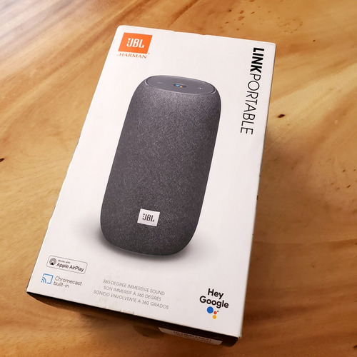 Bocina Inteligente Jbl Link Portable Bluetooth Wifi Google