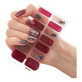 5 Piezas Gradient Nail Stickers Diy Nail Art Stickers