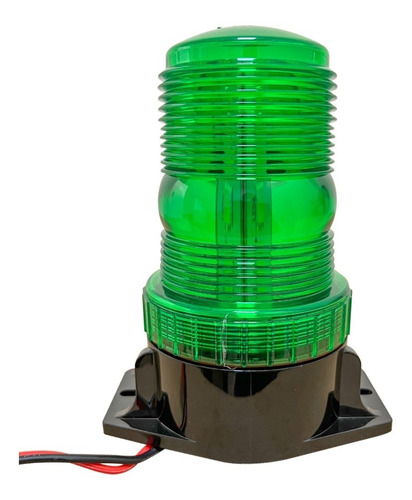 Torreta Para Montacargas 30 Led 12v-110v Verde Reforzada