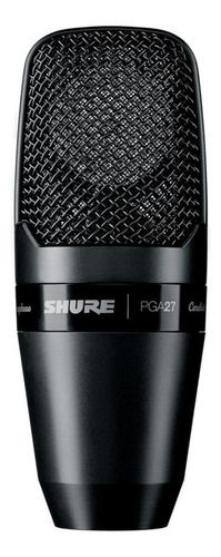 Micrófono Shure Pg Alta Pga27 Condensador Cardioide Negro