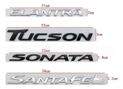 Logo Hyundai Tucson Elantra  Foto 8